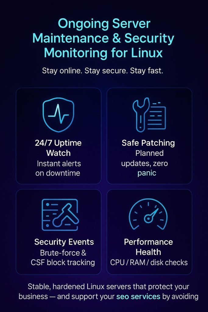 Ongoing Server Maintenance
